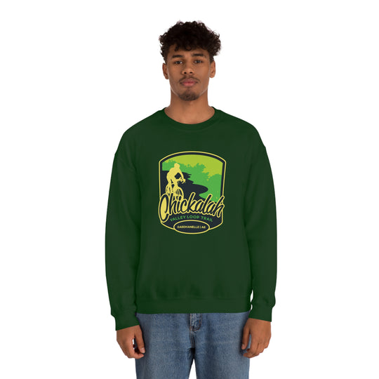 Chickalah Valley Loop Trail - Dardanelle, Arkansas Unisex Heavy Blend Crewneck Sweatshirt