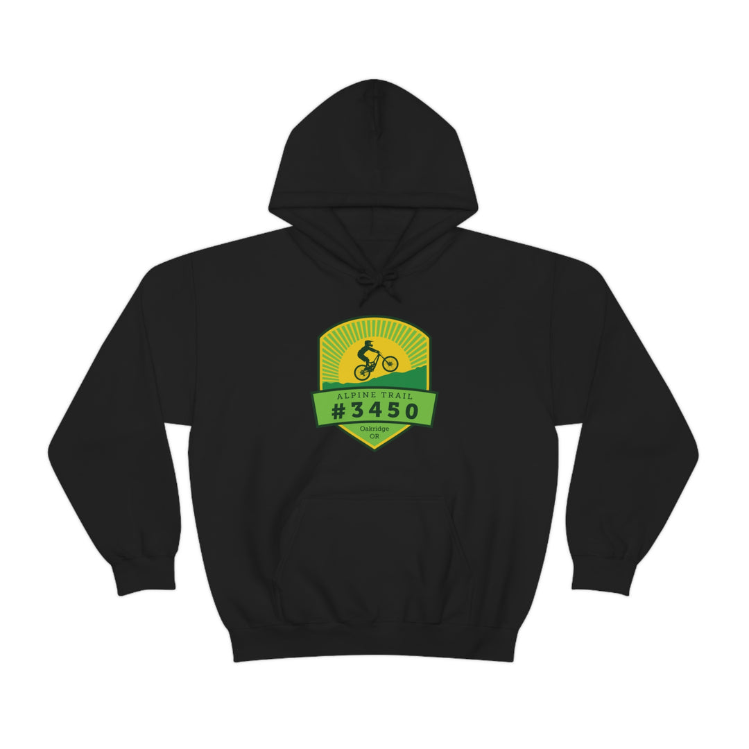 Alpine Trail #3450 - Oakridge, Oregon Unisex Heavy Blend Hooded Sweatshirt