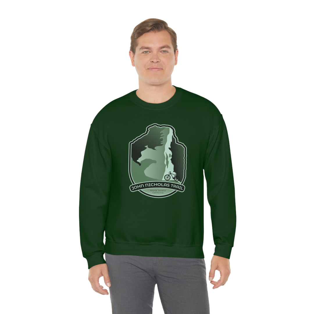 John Nicholas Trail - Monte Sereno, CA Unisex Heavy Blend Crewneck Sweatshirt