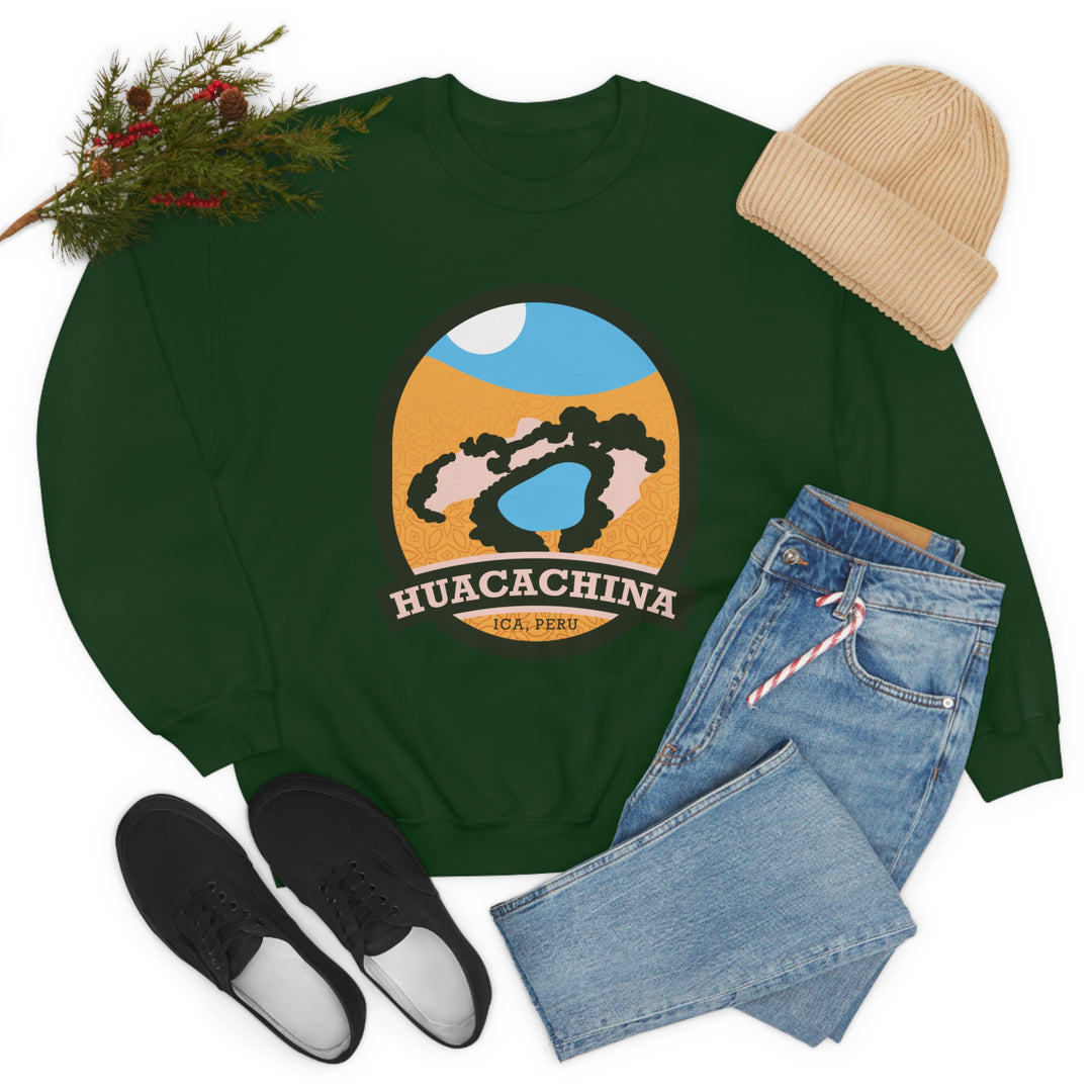 Huacachina - Ica, Peru | Unisex Heavy Blend Crewneck Sweatshirt