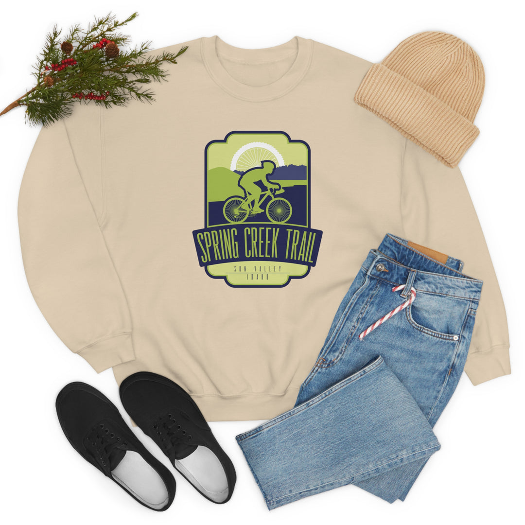 Spring Creek Trail - Sun Valley, Idaho Unisex Heavy Blend Crewneck Sweatshirt