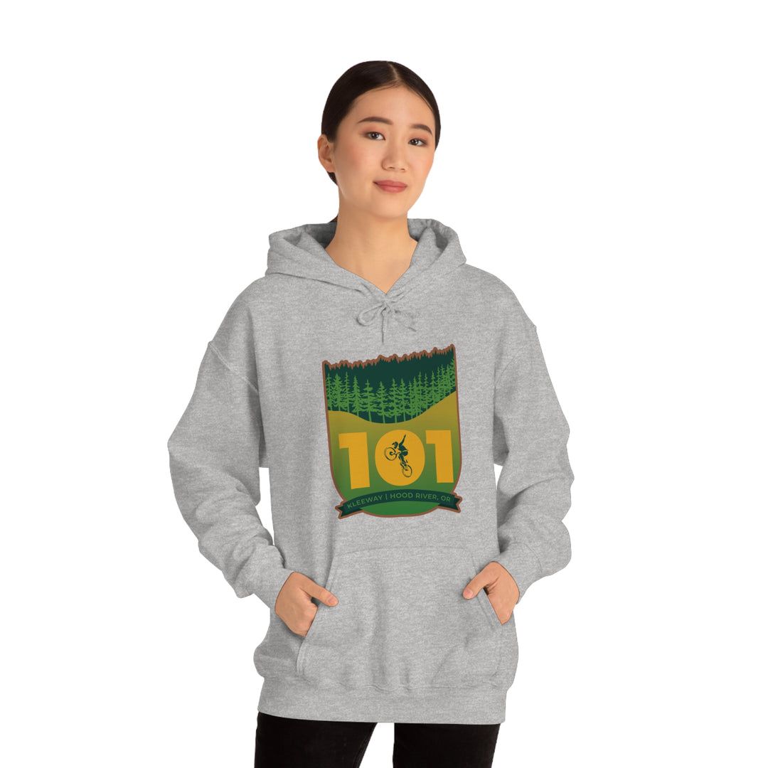 101 Kleeway - Hood River, Oregon Unisex Heavy Blend Hooded Sweatshirt