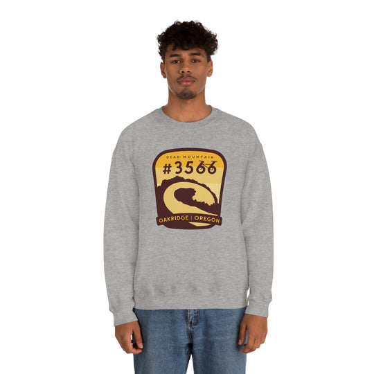 Dead Mountain #3566 - Oakridge, Oregon Unisex Heavy Blend Crewneck Sweatshirt