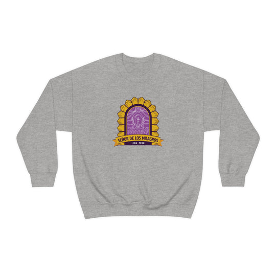 Senor de los Milagros - Lima, Peru Unisex Heavy Blend Crewneck Sweatshirt