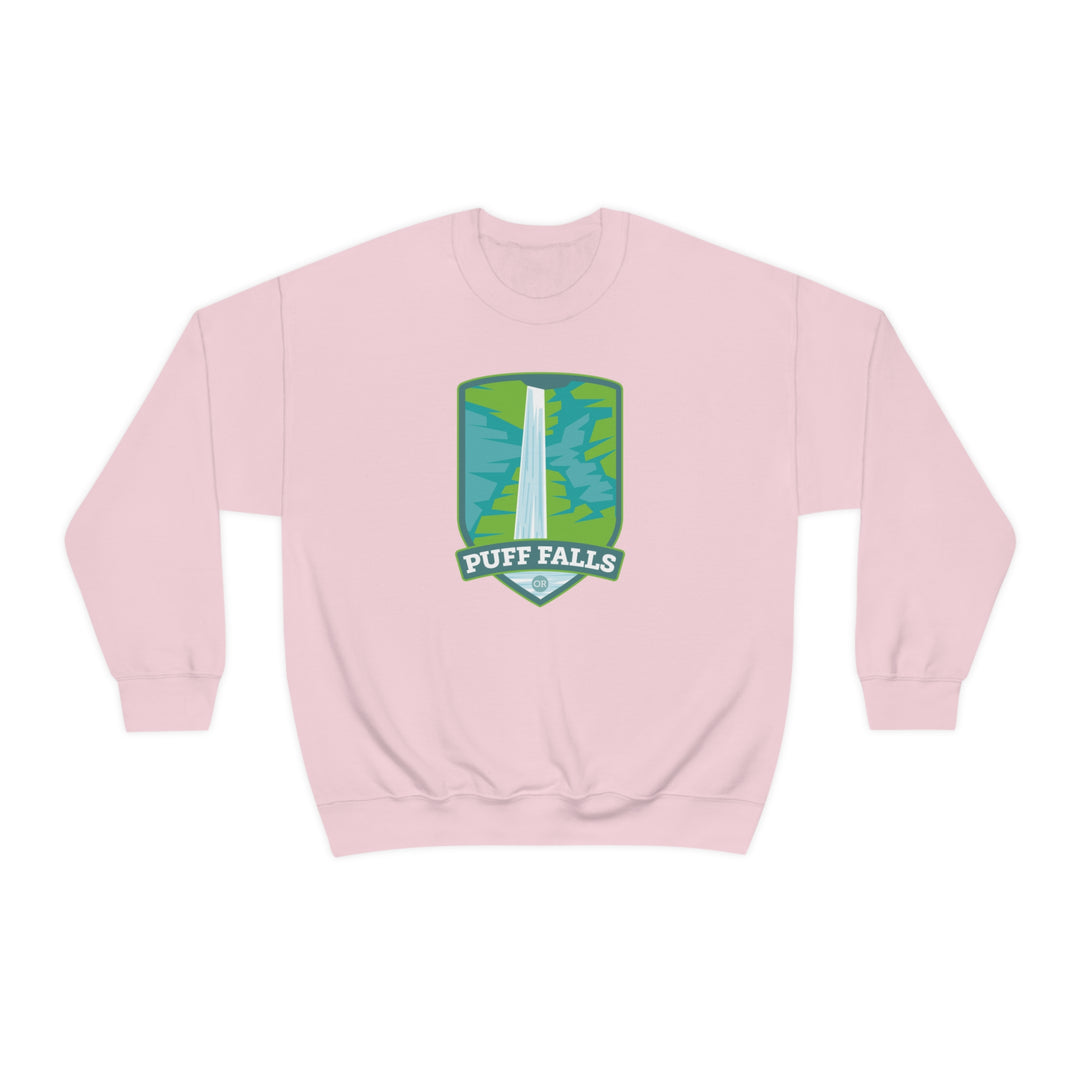 Puff Falls - Oregon Unisex Heavy Blend Crewneck Sweatshirt