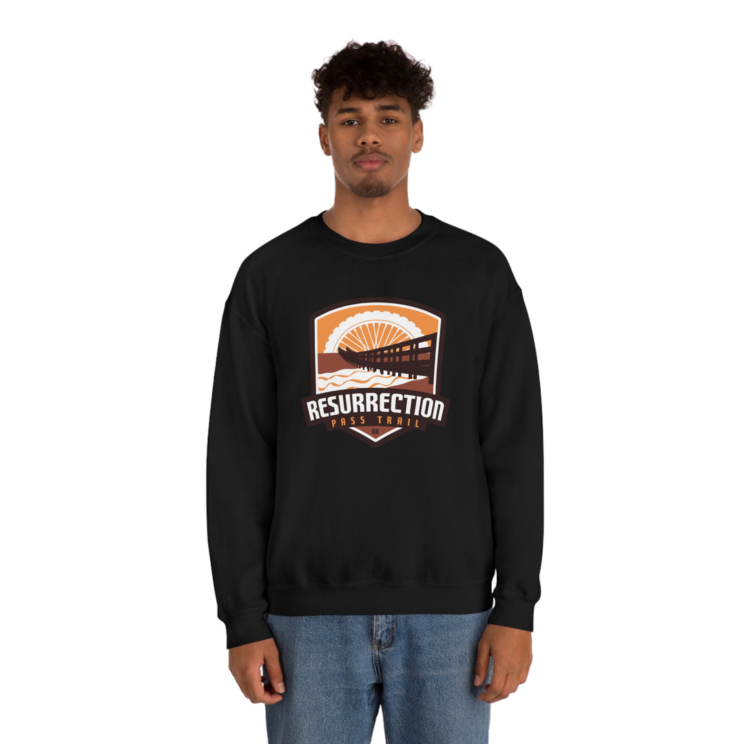 Resurrection Pass Trail - Alaska Unisex Heavy Blend Crewneck Sweatshirt