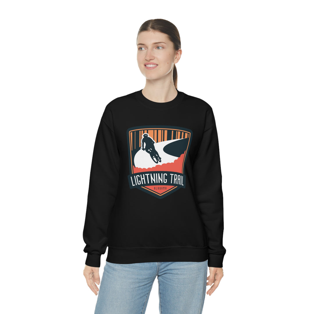 Lightning Trail - Alabama Unisex Heavy Blend Crewneck Sweatshirt