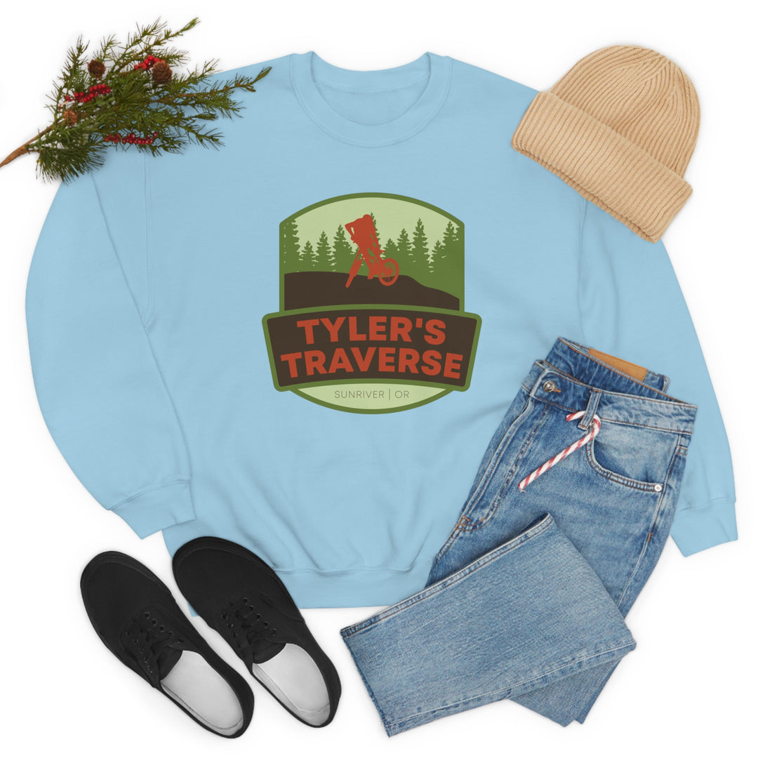 Tyler's Traverse - Sunriver, Oregon Unisex Heavy Blend Crewneck Sweatshirt