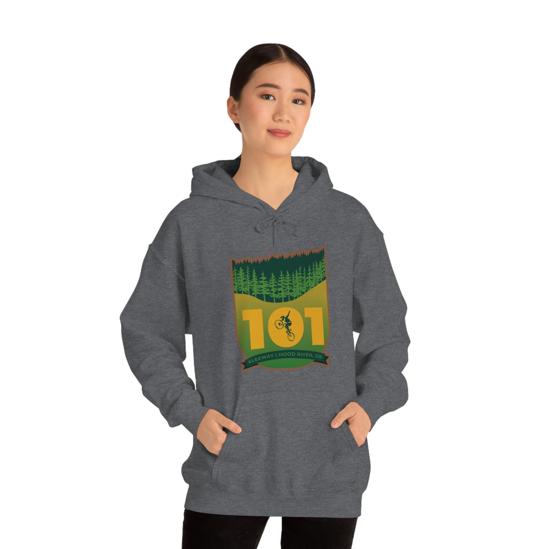 101 Kleeway - Hood River, Oregon Unisex Heavy Blend Hooded Sweatshirt