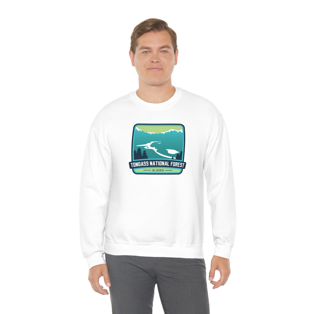 Tongass National Forest - Alaska Unisex Heavy Blend Crewneck Sweatshirt