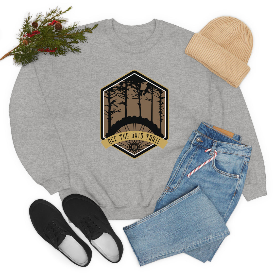 Off The Grid Trail - Washington Unisex Heavy Blend Crewneck Sweatshirt