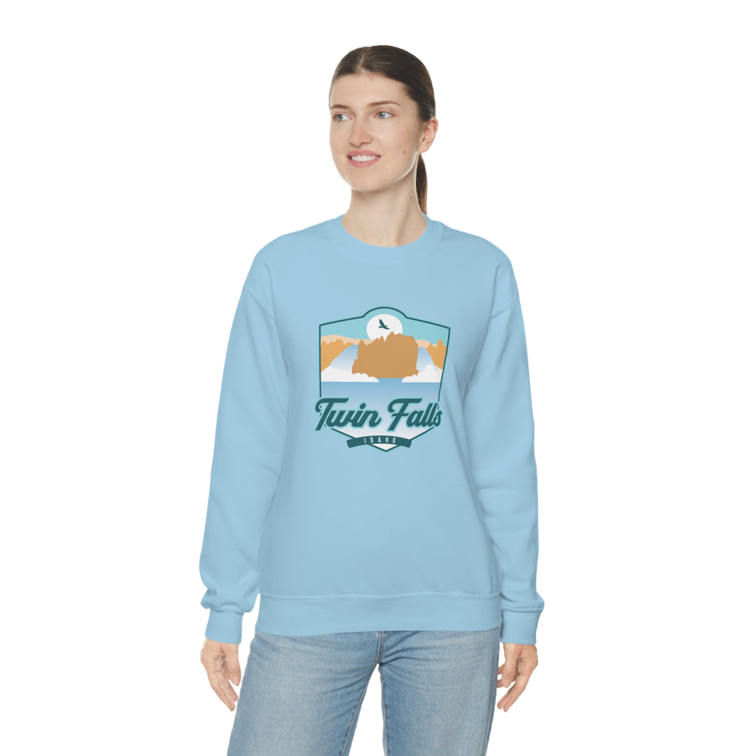 Twin Falls - Idaho Unisex Heavy Blend Crewneck Sweatshirt