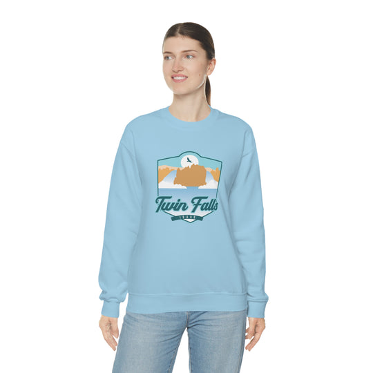 Twin Falls - Idaho Unisex Heavy Blend Crewneck Sweatshirt