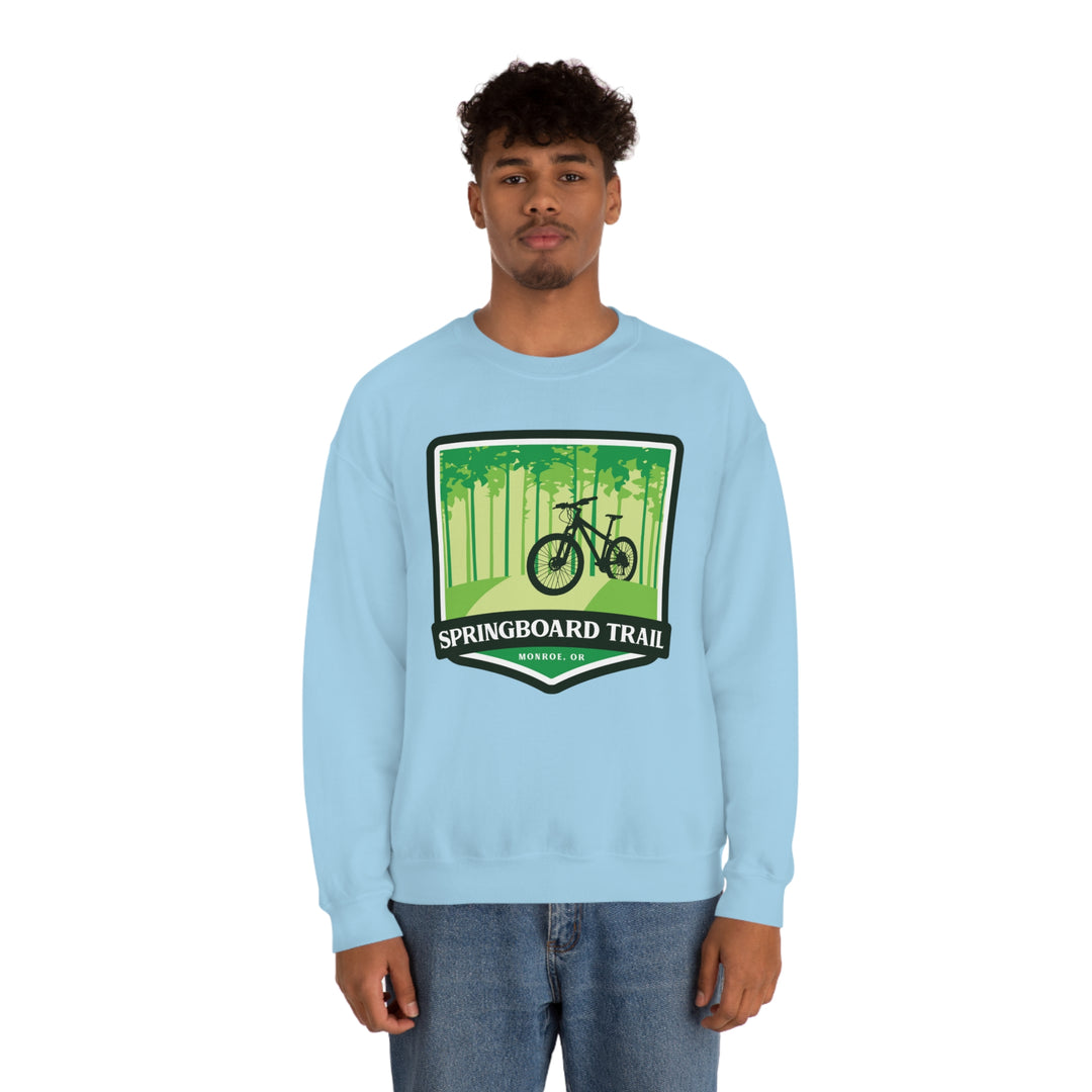 Springboard Trail - Monroe, Oregon Unisex Heavy Blend Crewneck Sweatshirt