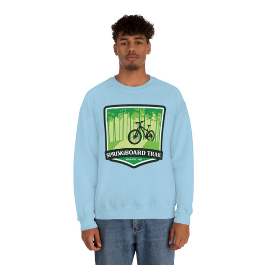 Springboard Trail - Monroe, Oregon Unisex Heavy Blend Crewneck Sweatshirt