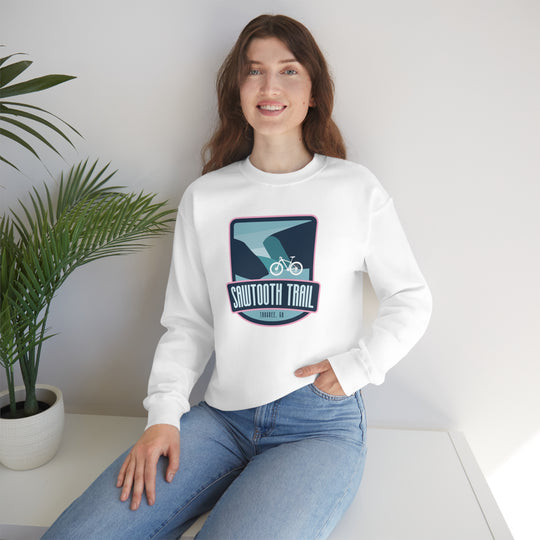 Sawtooth Trail - Truckee, California Unisex Heavy Blend Crewneck Sweatshirt