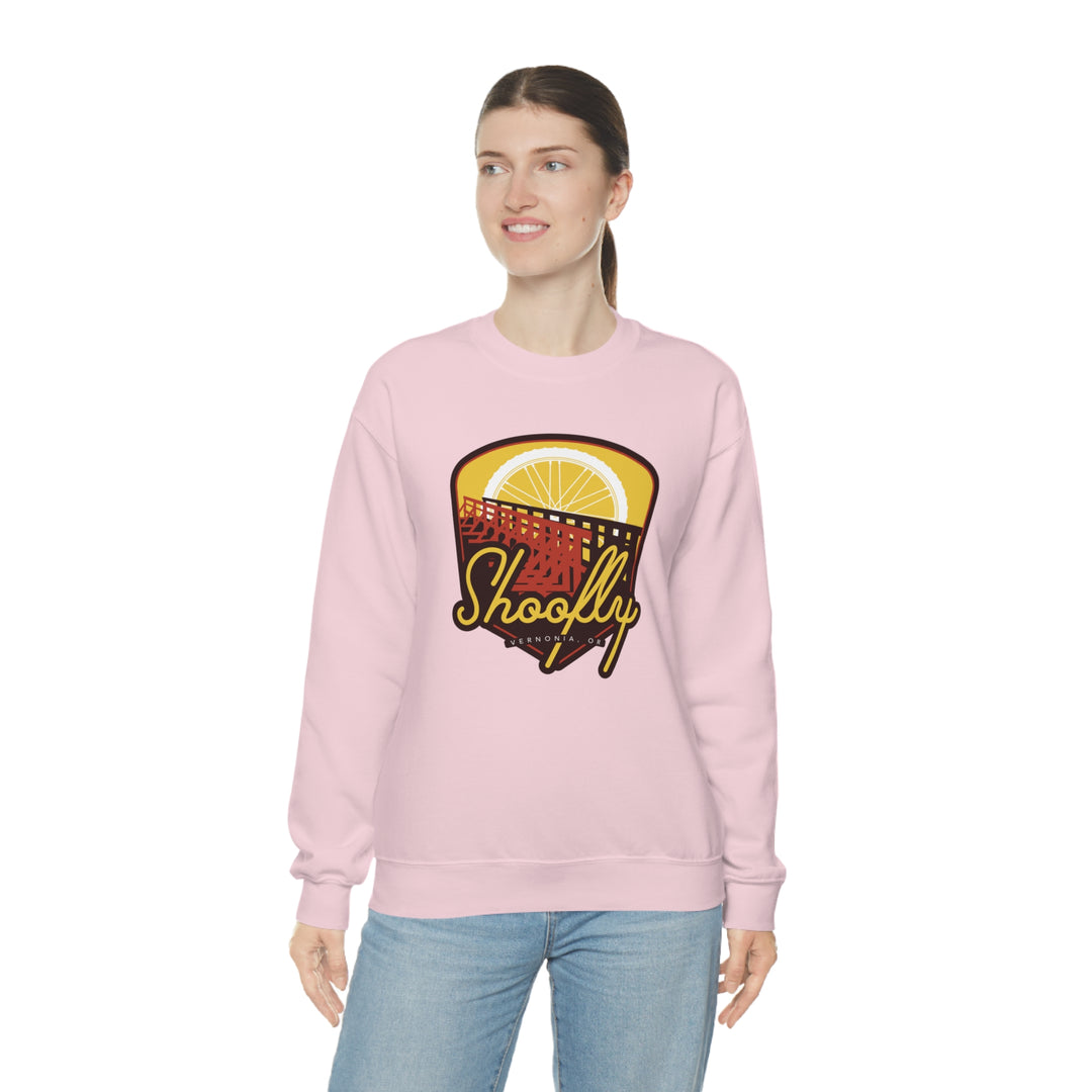 Shoofly - Vernonia, Oregon Unisex Heavy Blend Crewneck Sweatshirt