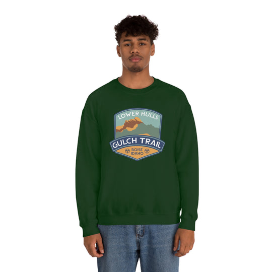 Lower Hulls Gulch Trail - Boise, Idaho Unisex Heavy Blend Crewneck Sweatshirt