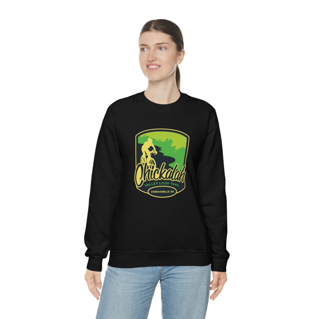 Chickalah Valley Loop Trail - Dardanelle, Arkansas Unisex Heavy Blend Crewneck Sweatshirt