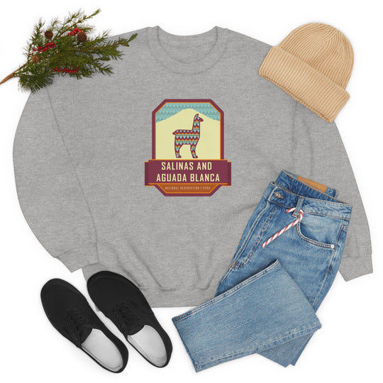 Salinas and Aguada Blanca National Reservation - Peru Unisex Heavy Blend Crewneck Sweatshirt