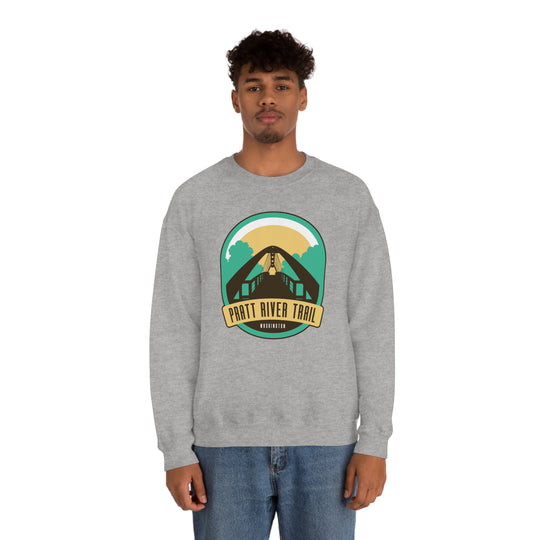 Pratt River Trail - Washington Unisex Heavy Blend Crewneck Sweatshirt