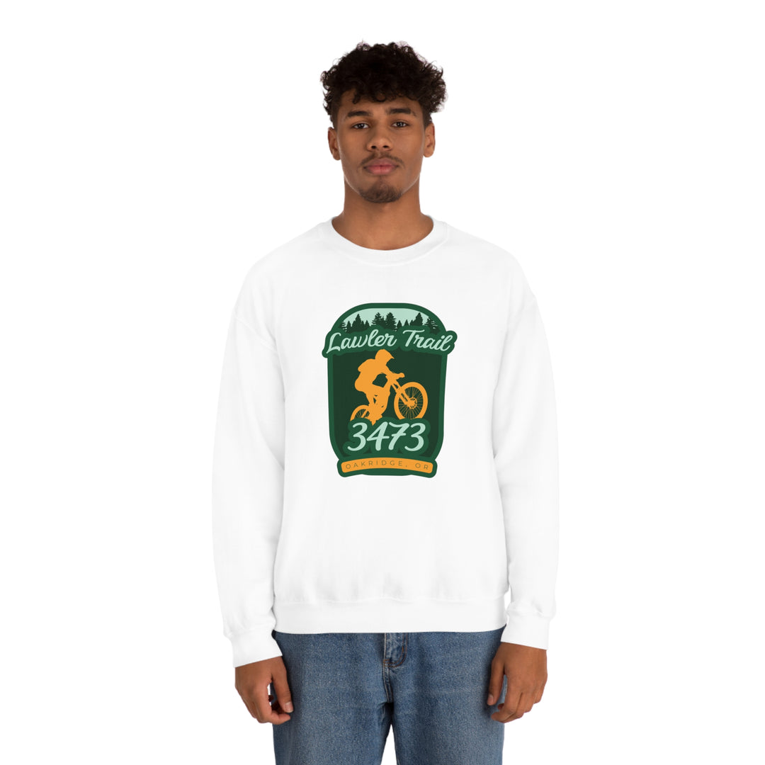 Lawler Trail #3473 - Oakridge, Oregon Unisex Heavy Blend Crewneck Sweatshirt