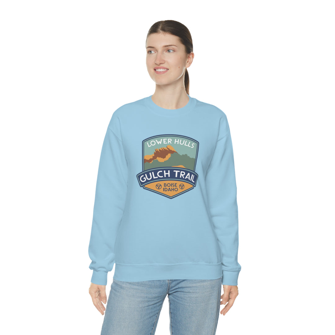 Lower Hulls Gulch Trail - Boise, Idaho Unisex Heavy Blend Crewneck Sweatshirt