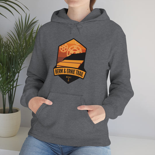 Berm & Ernie Trail - McCall, Idaho Unisex Heavy Blend Hooded Sweatshirt