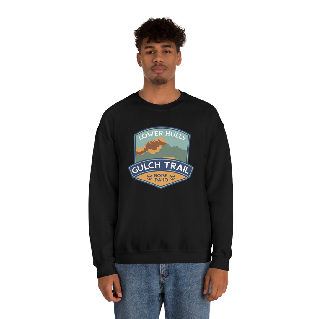 Lower Hulls Gulch Trail - Boise, Idaho Unisex Heavy Blend Crewneck Sweatshirt