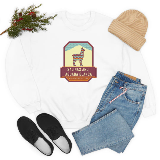 Salinas and Aguada Blanca National Reservation - Peru Unisex Heavy Blend Crewneck Sweatshirt