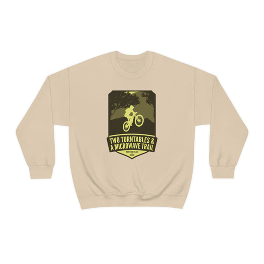 Two Turntables and a Microwave Trail - Mount Hood Village, OR Unisex Heavy Blend Crewneck Sweatshirt