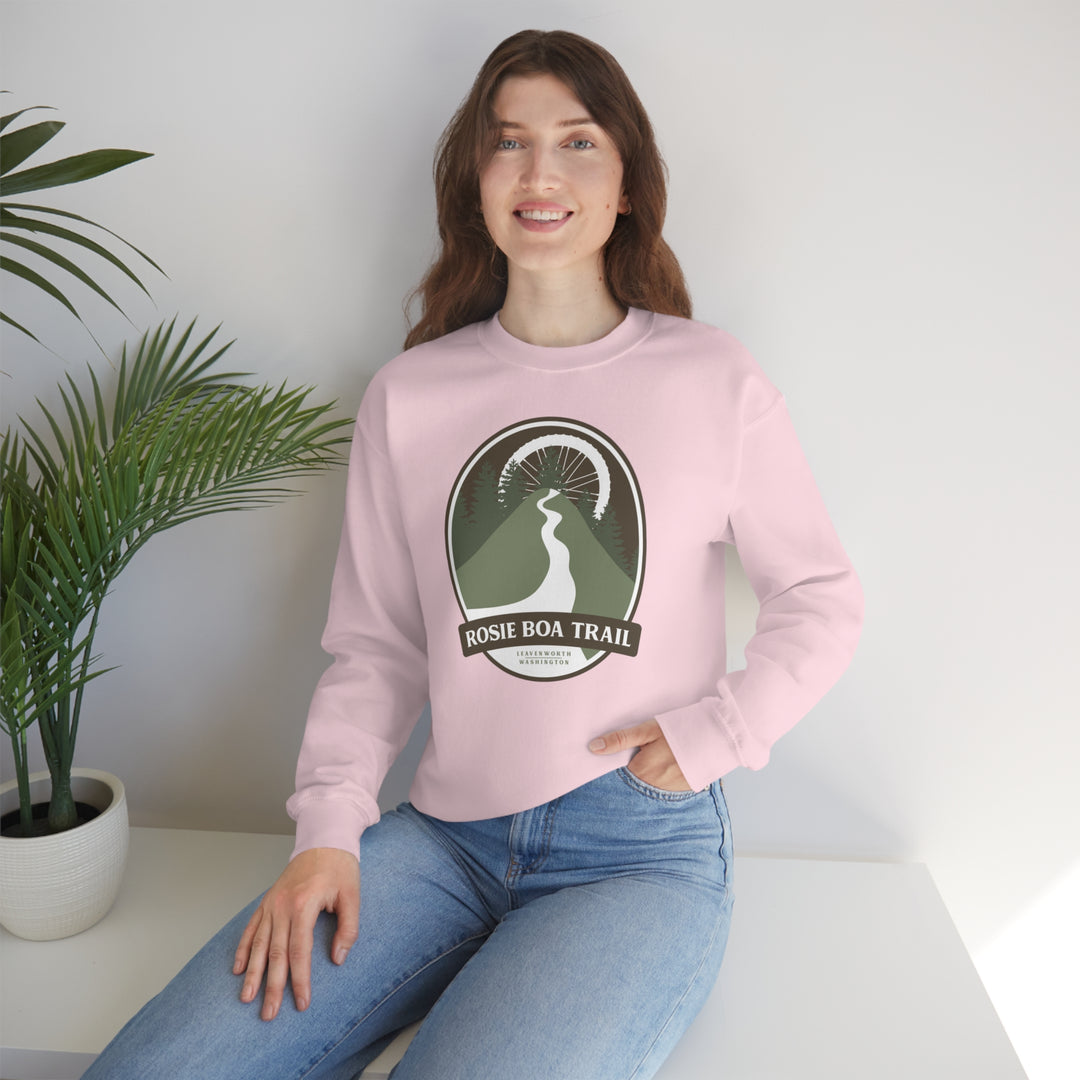 Rosie Boa Trail - Leavenworth, Washington Unisex Heavy Blend Crewneck Sweatshirt