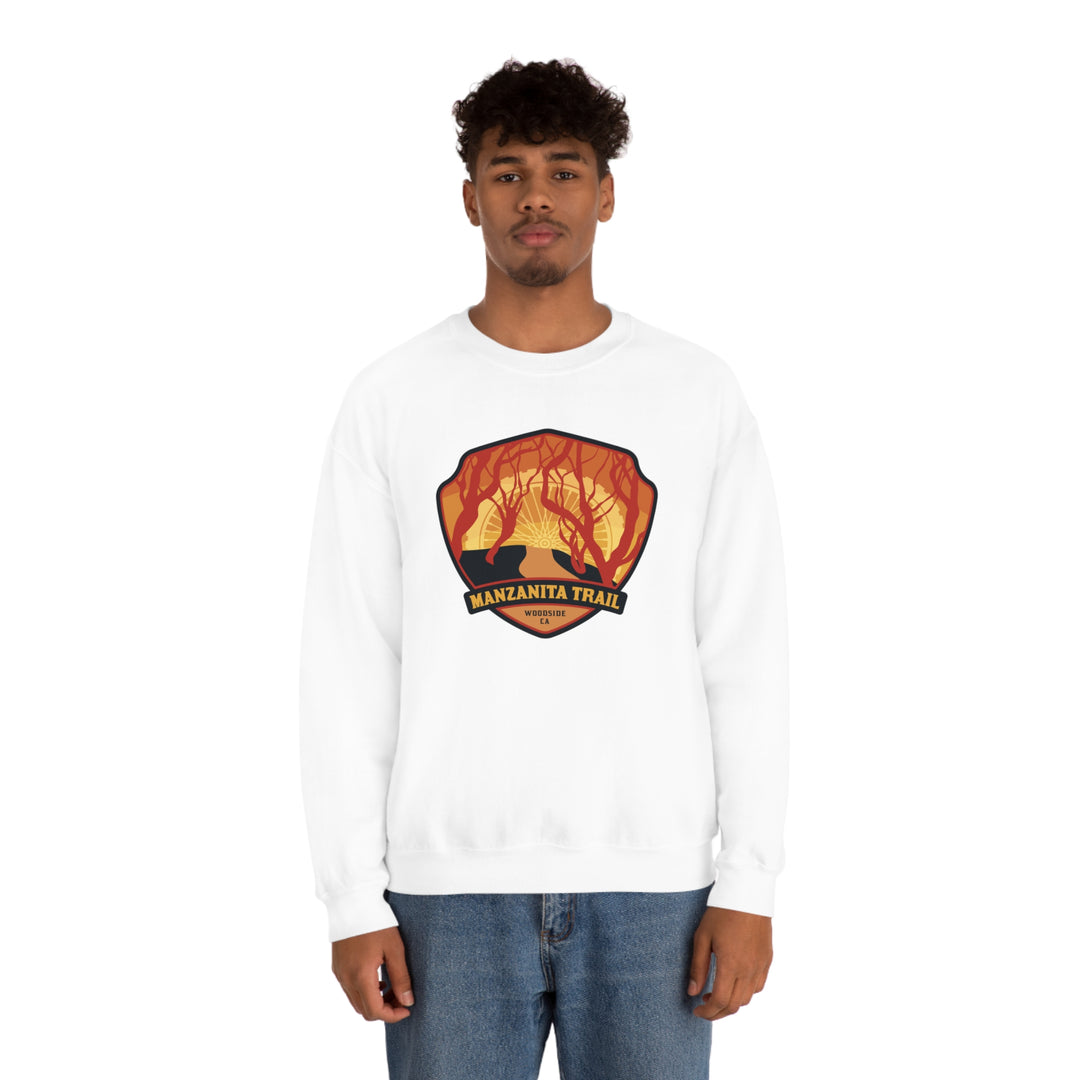 Manzanita Trail - Woodside, California Unisex Heavy Blend Crewneck Sweatshirt