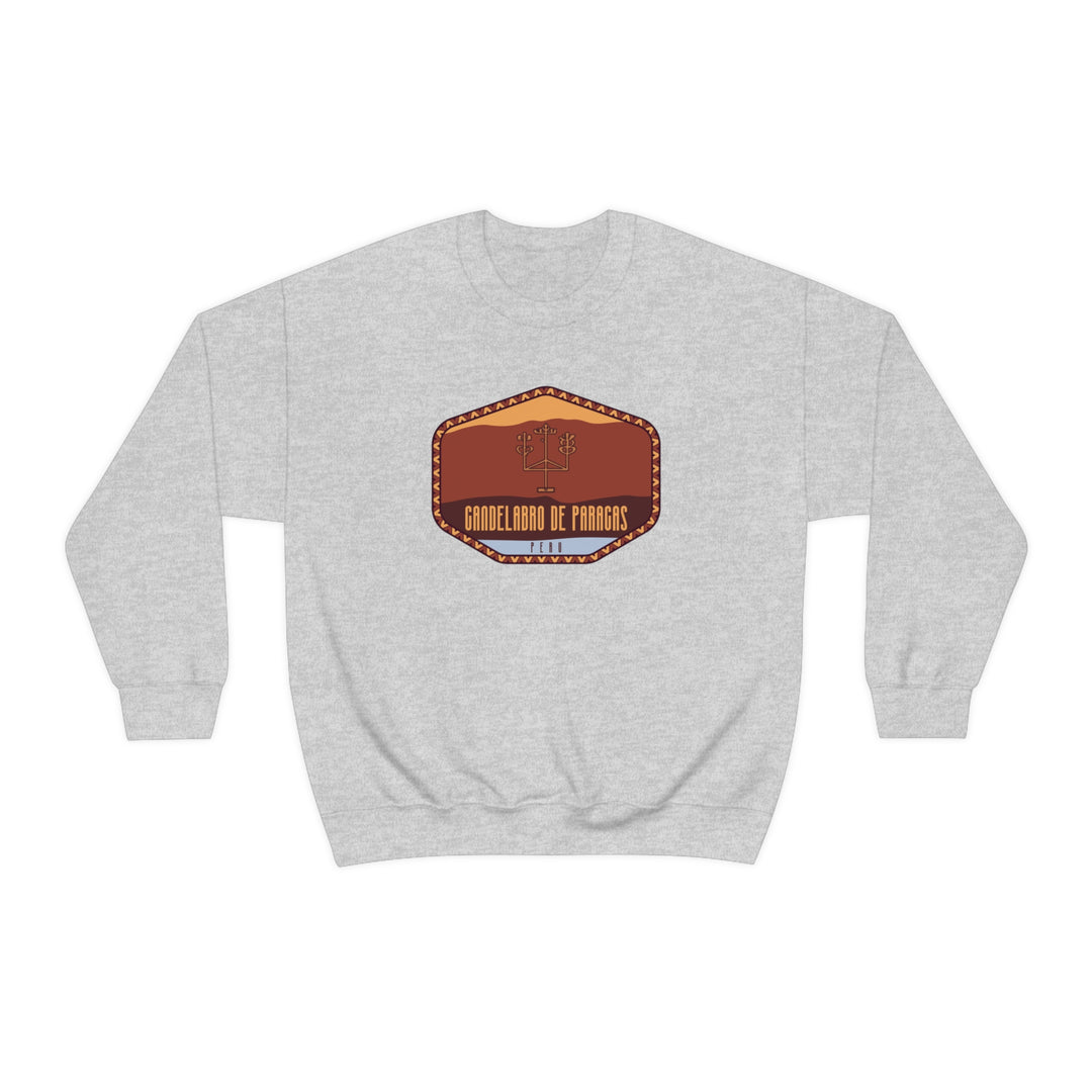 Candelabro de Paracas - Peru | Unisex Heavy Blend Crewneck Sweatshirt