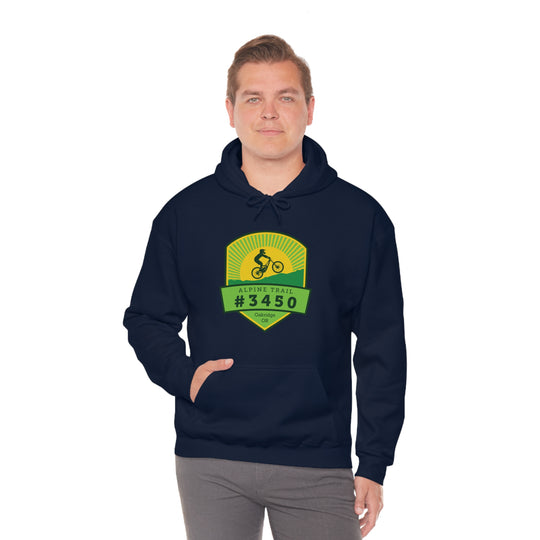 Alpine Trail #3450 - Oakridge, Oregon Unisex Heavy Blend Hooded Sweatshirt