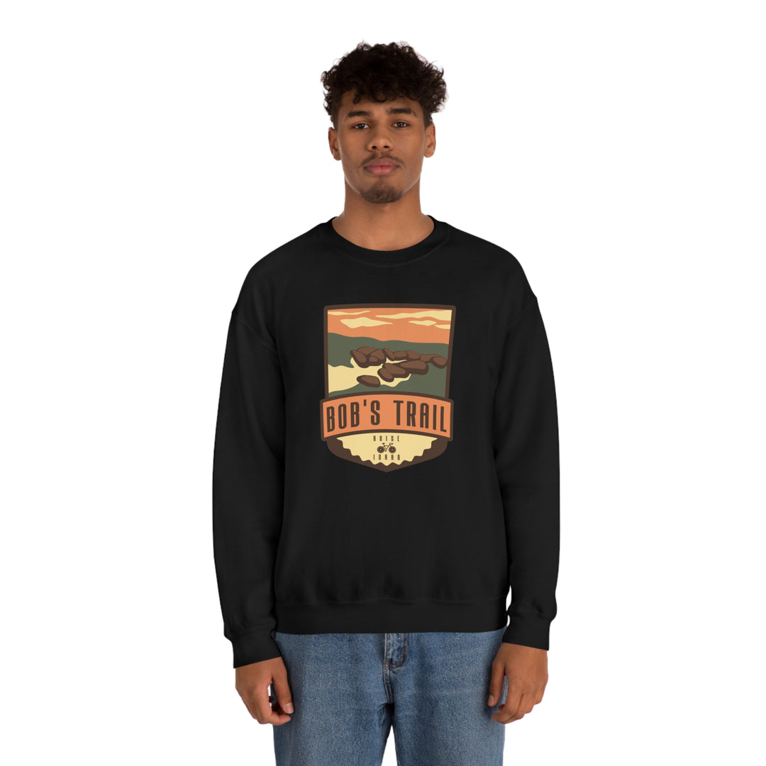 Bob's Trail - Boise, Idaho Unisex Heavy Blend Crewneck Sweatshirt