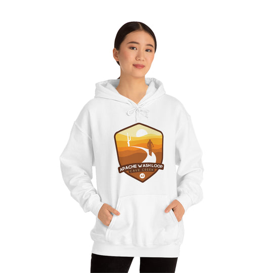 Apache Wash Loop - Cave Creek, Arizona Hooded Sweatshirt