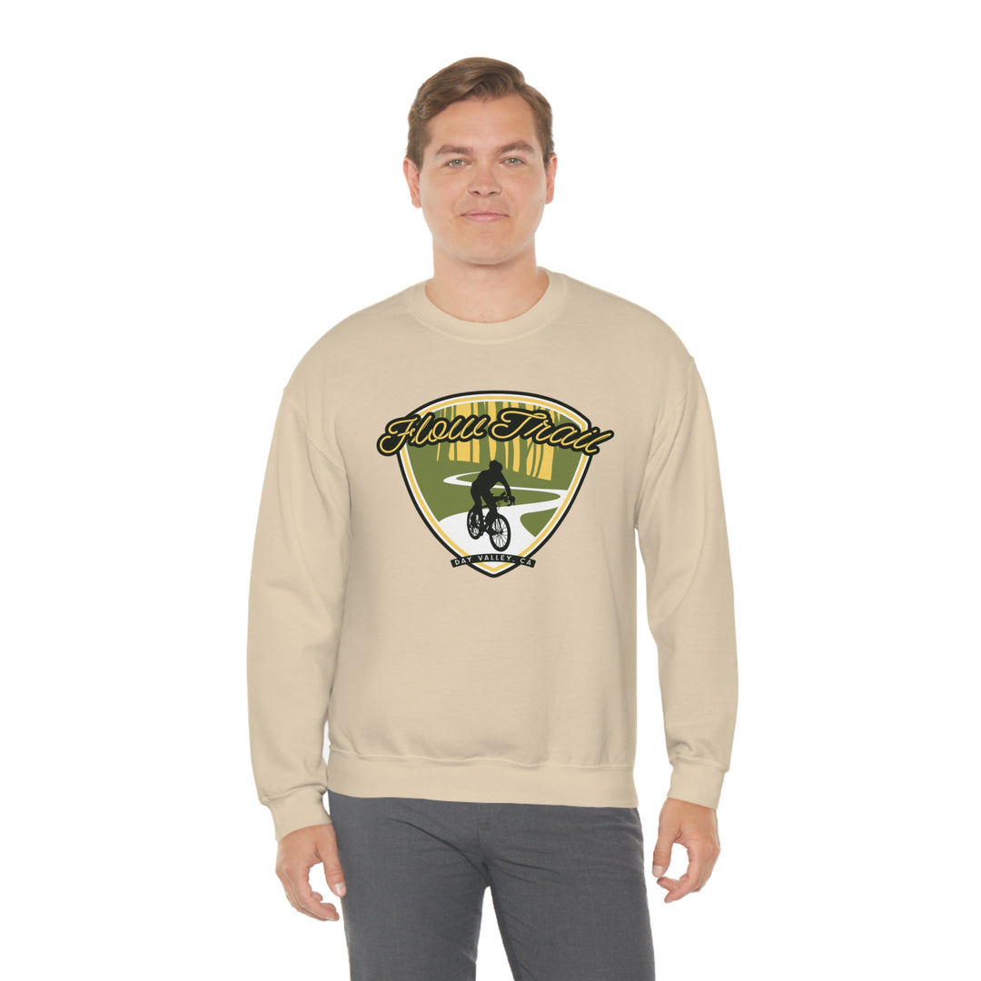 Flow Trail - Day Valley, CA Unisex Heavy Blend Crewneck Sweatshirt