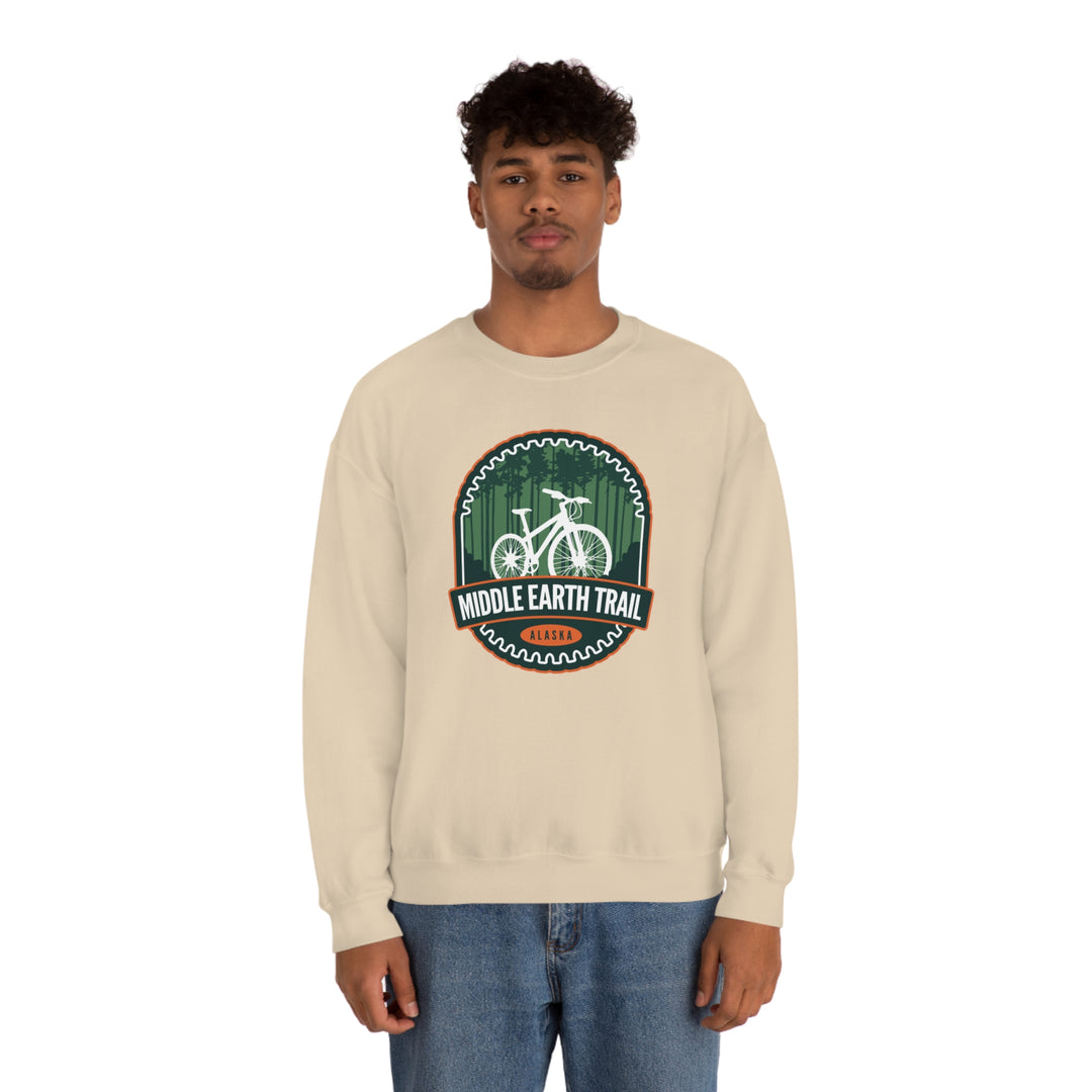 Middle Earth Trail - Alaska Unisex Heavy Blend Crewneck Sweatshirt