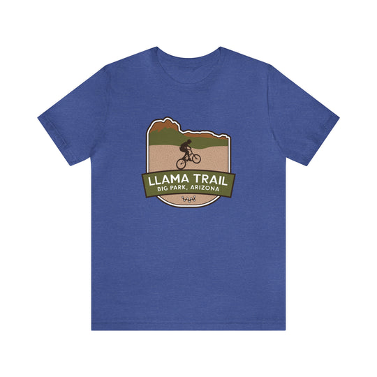 Llama Trail - Big Park, Arizona Unisex T-Shirt