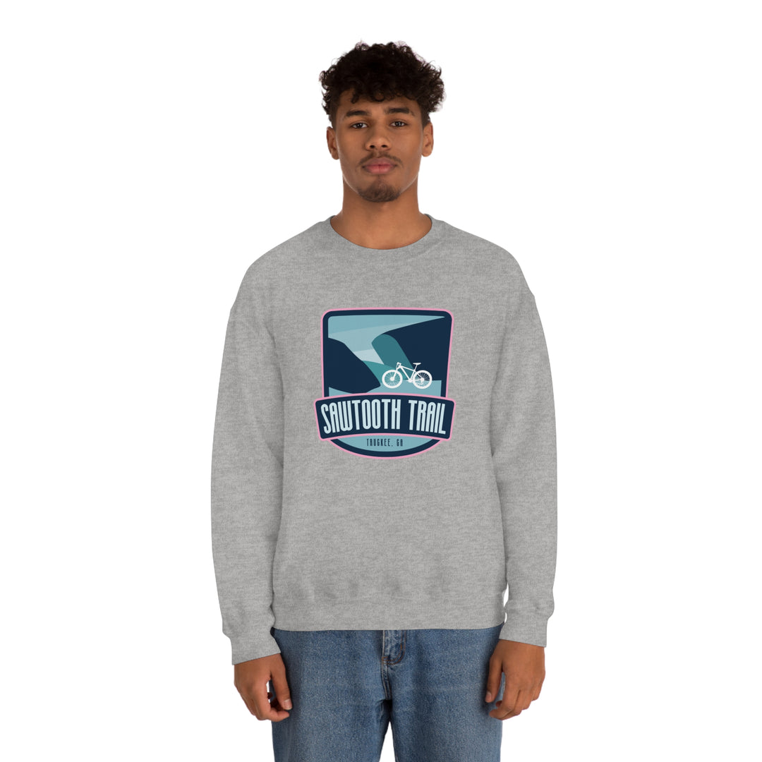 Sawtooth Trail - Truckee, California Unisex Heavy Blend Crewneck Sweatshirt