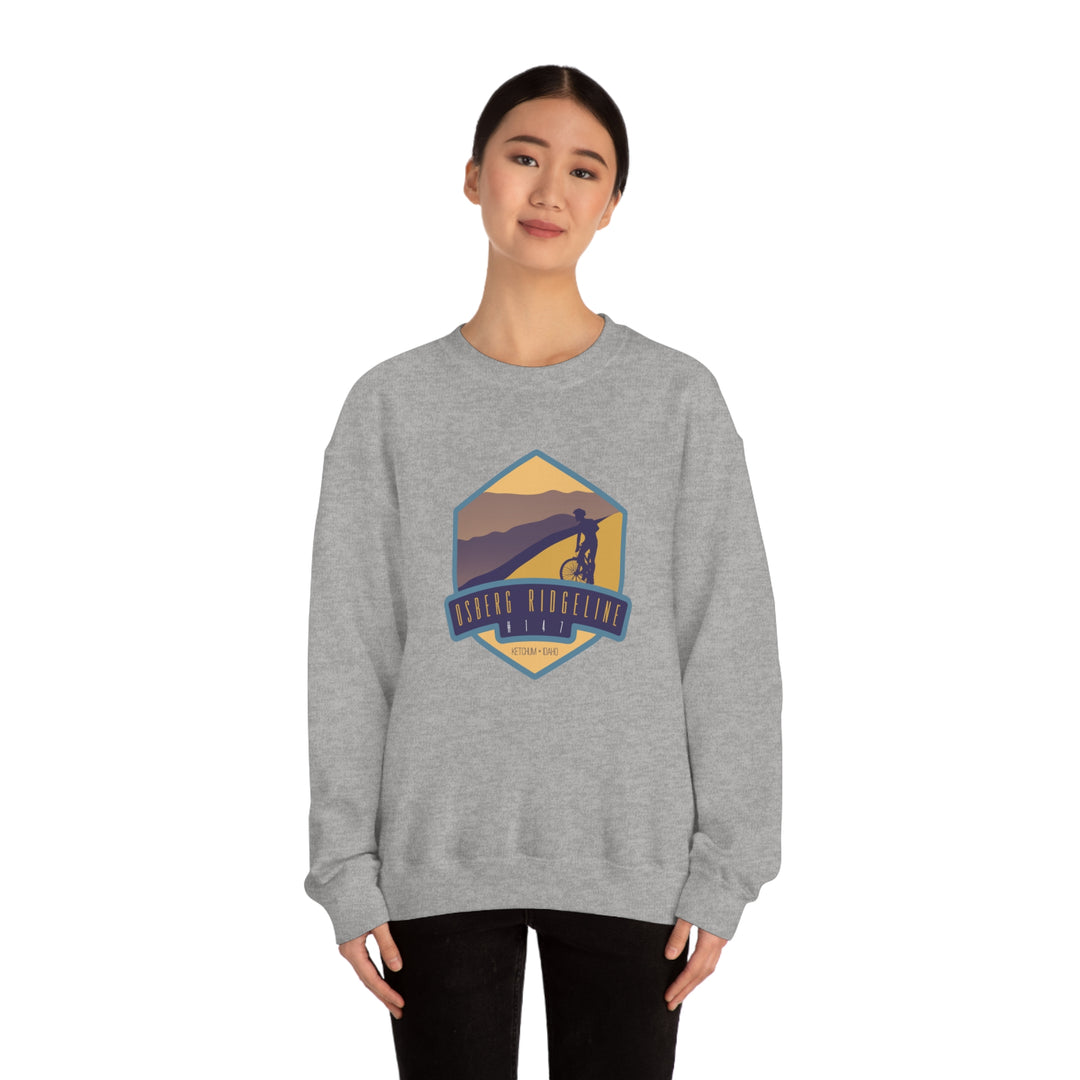 Osberg Ridgeline #147 - Ketchum, Idaho Unisex Heavy Blend Crewneck Sweatshirt