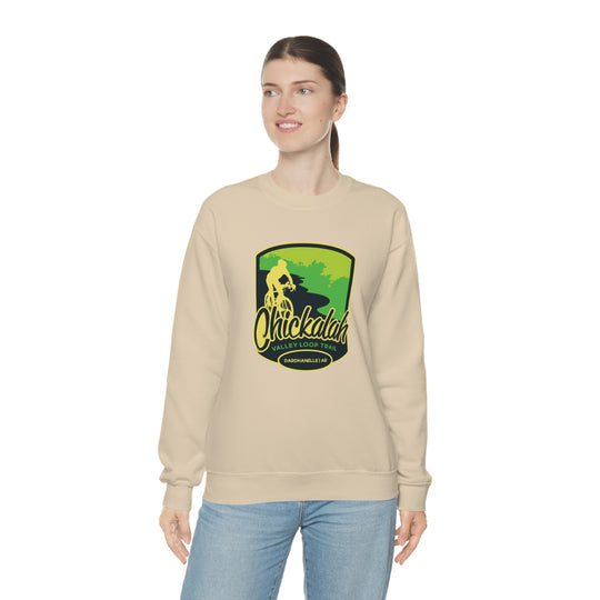 Chickalah Valley Loop Trail - Dardanelle, Arkansas Unisex Heavy Blend Crewneck Sweatshirt