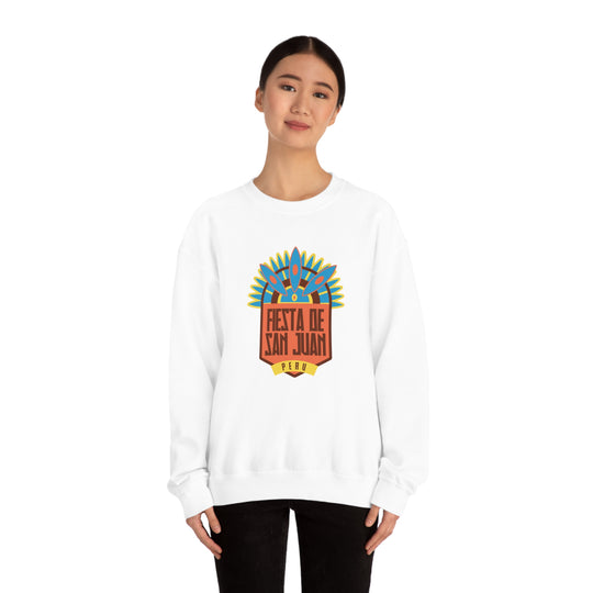 Fiesta de San Juan - Peru Unisex Heavy Blend Crewneck Sweatshirt