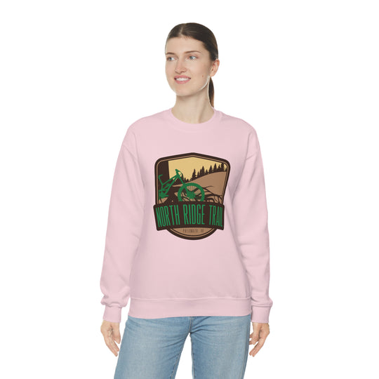 North Ridge Trail - Philomath, Oregon Unisex Heavy Blend Crewneck Sweatshirt