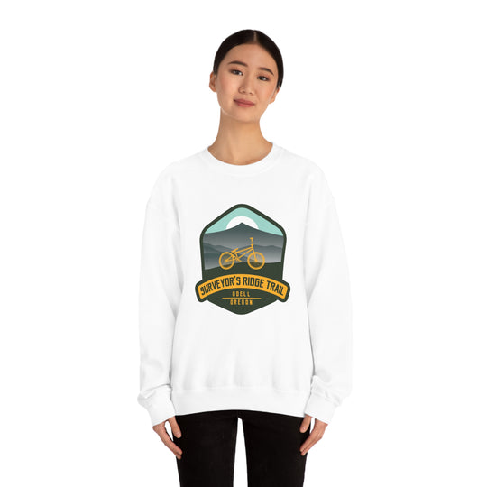 Surveyor's Ridge Trail - Odell, Oregon Unisex Heavy Blend Crewneck Sweatshirt