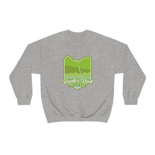 Rooster Rock State Park - Oregon Unisex Heavy Blend Crewneck Sweatshirt