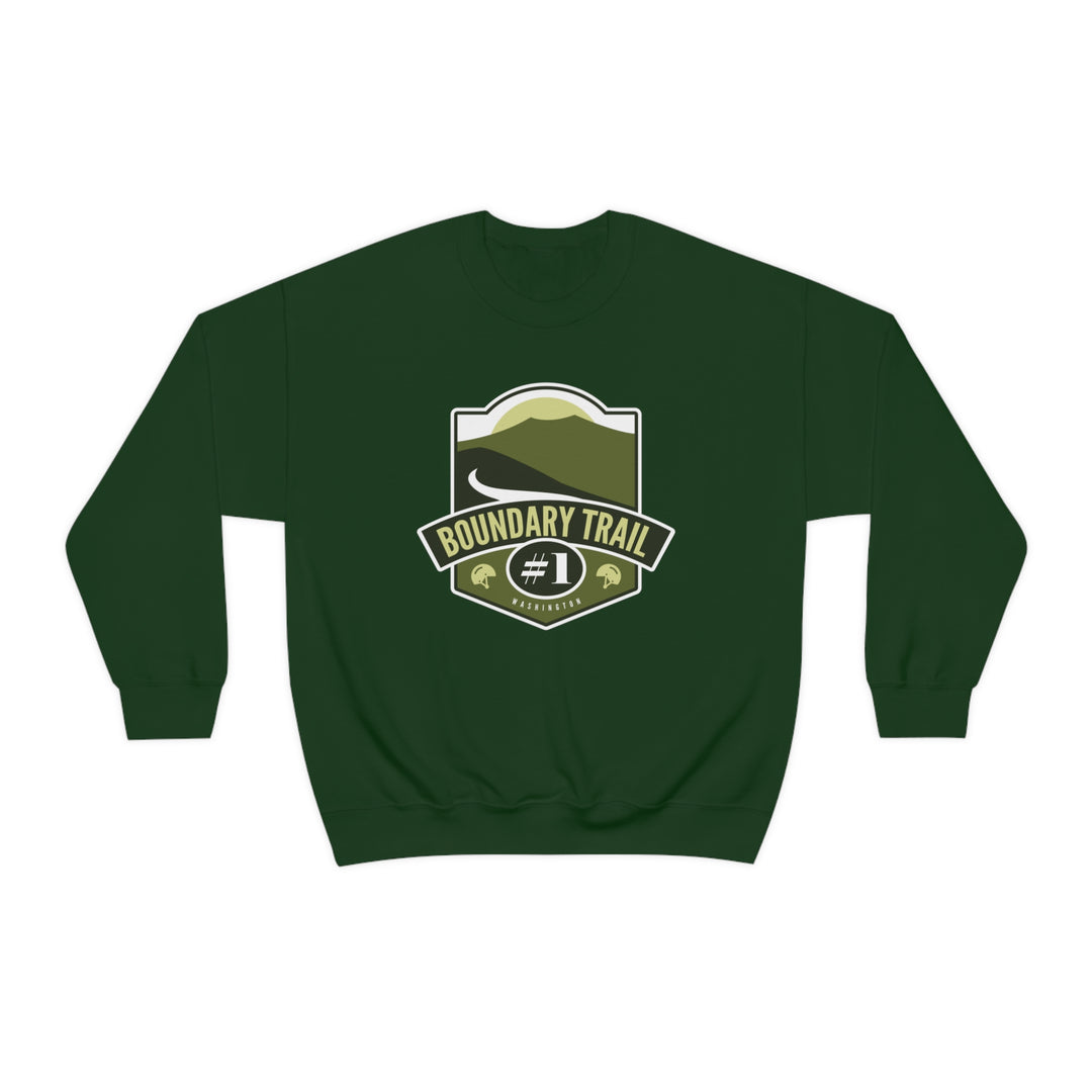 Boundary Trail #1 - Washington Unisex Heavy Blend Crewneck Sweatshirt