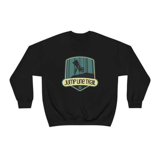 Jump Line Trail - Washington Unisex Heavy Blend Crewneck Sweatshirt