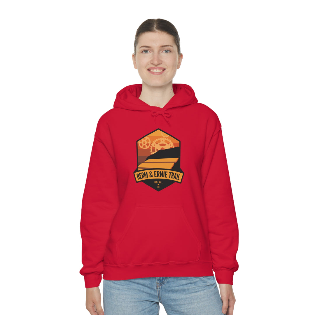 Berm & Ernie Trail - McCall, Idaho Unisex Heavy Blend Hooded Sweatshirt